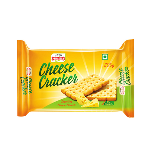 Priyagold Cheese Cracker Biscuit, 160gm